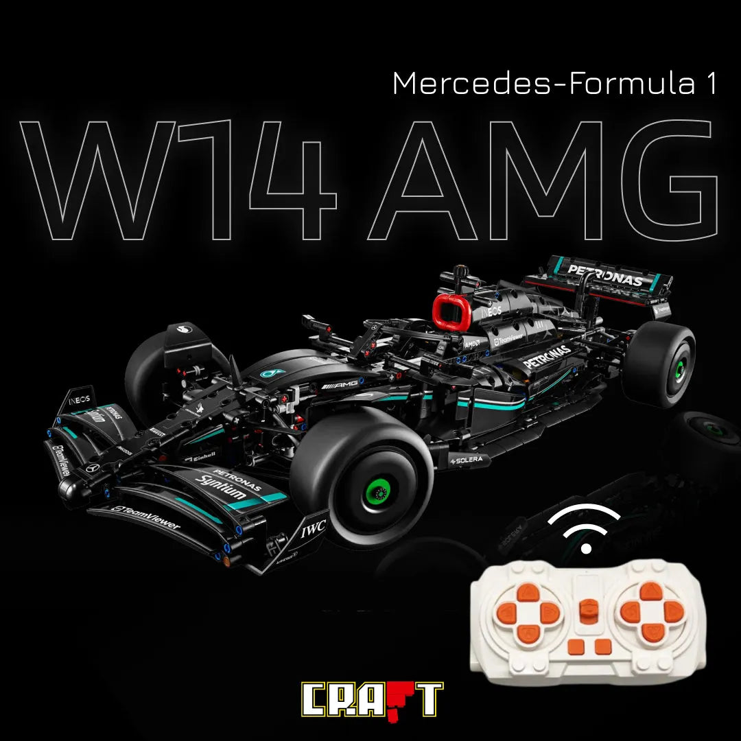 Fórmula 1 - Mercedes-AMG F1 W14 (1642 peças)