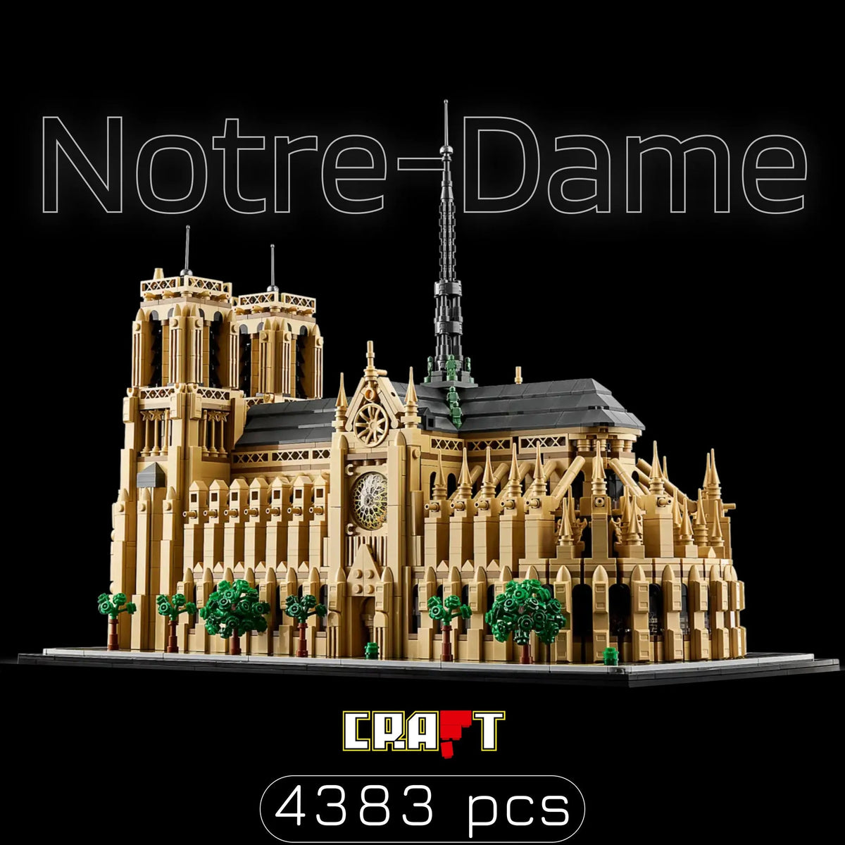 Catedral de Notre-Dame (4383 peças)