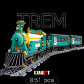 Trem com Motor Elétrico (851 peças)