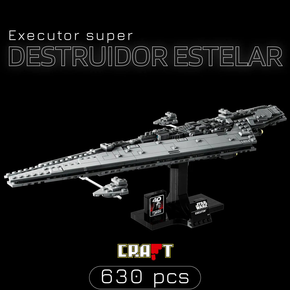 Super Destróier Estelar Executor (630 peças)