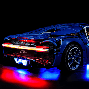 Bugatti Chiron Azul (3599 peças)