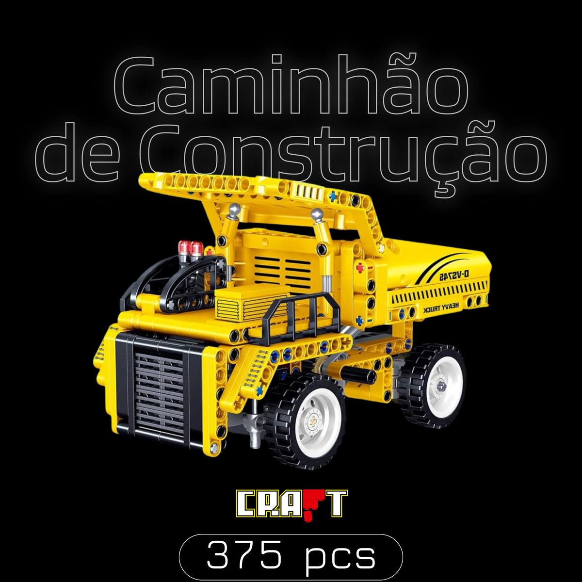 Caminhão de Construção (375 pçs)