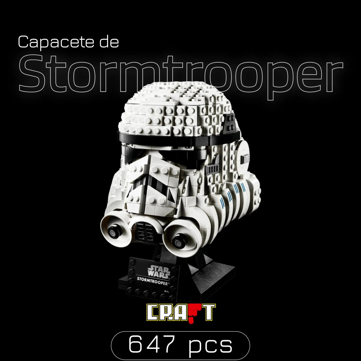 Capacete Stormtrooper (647 peças)