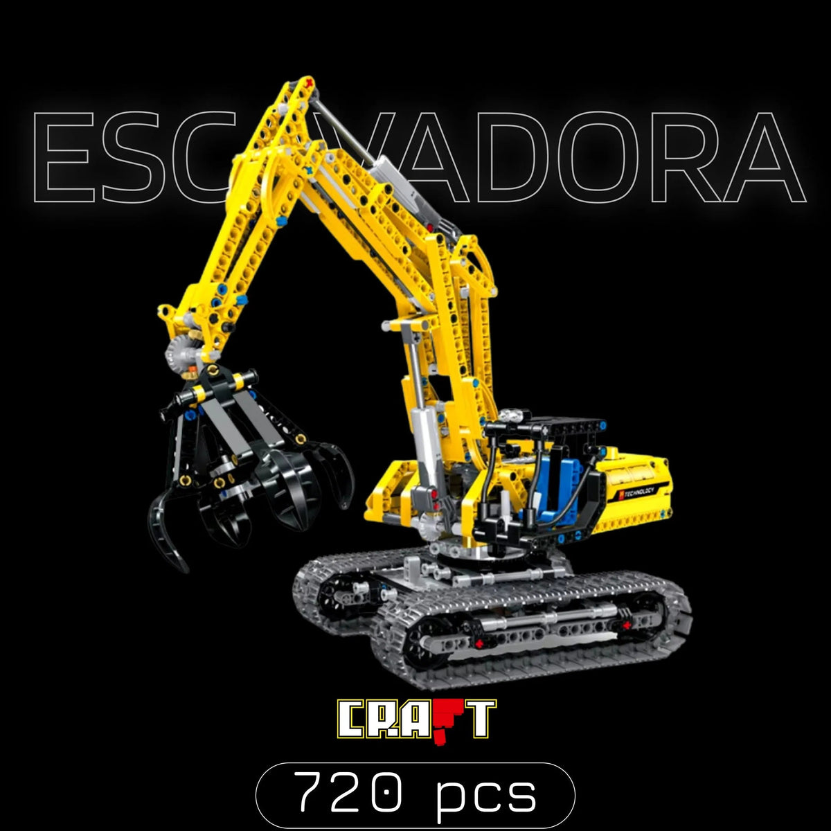 Escavadora (720 peças)