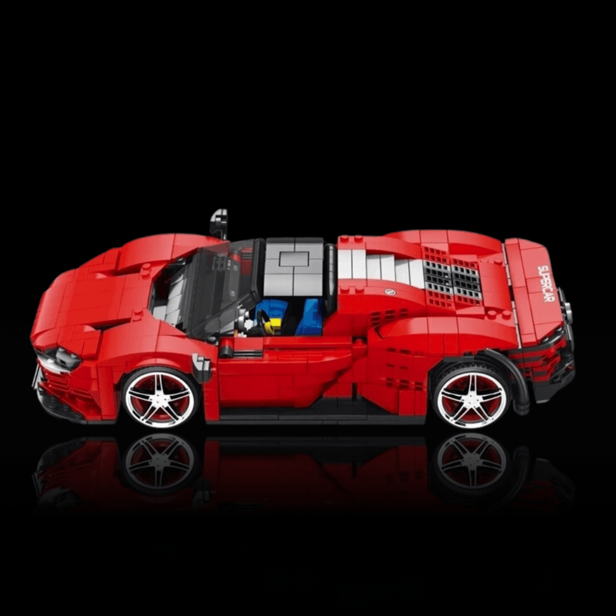 Ferrari Daytona SP3 Vermelha (1168 pcs)