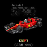 Fórmula 1 - Ferrari SF90 F1 (238 pçs)