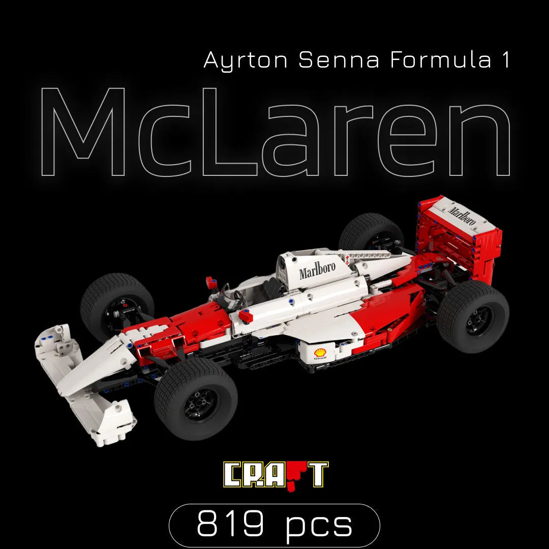 Fórmula 1 - McLaren Ayrton Senna (819 peças)