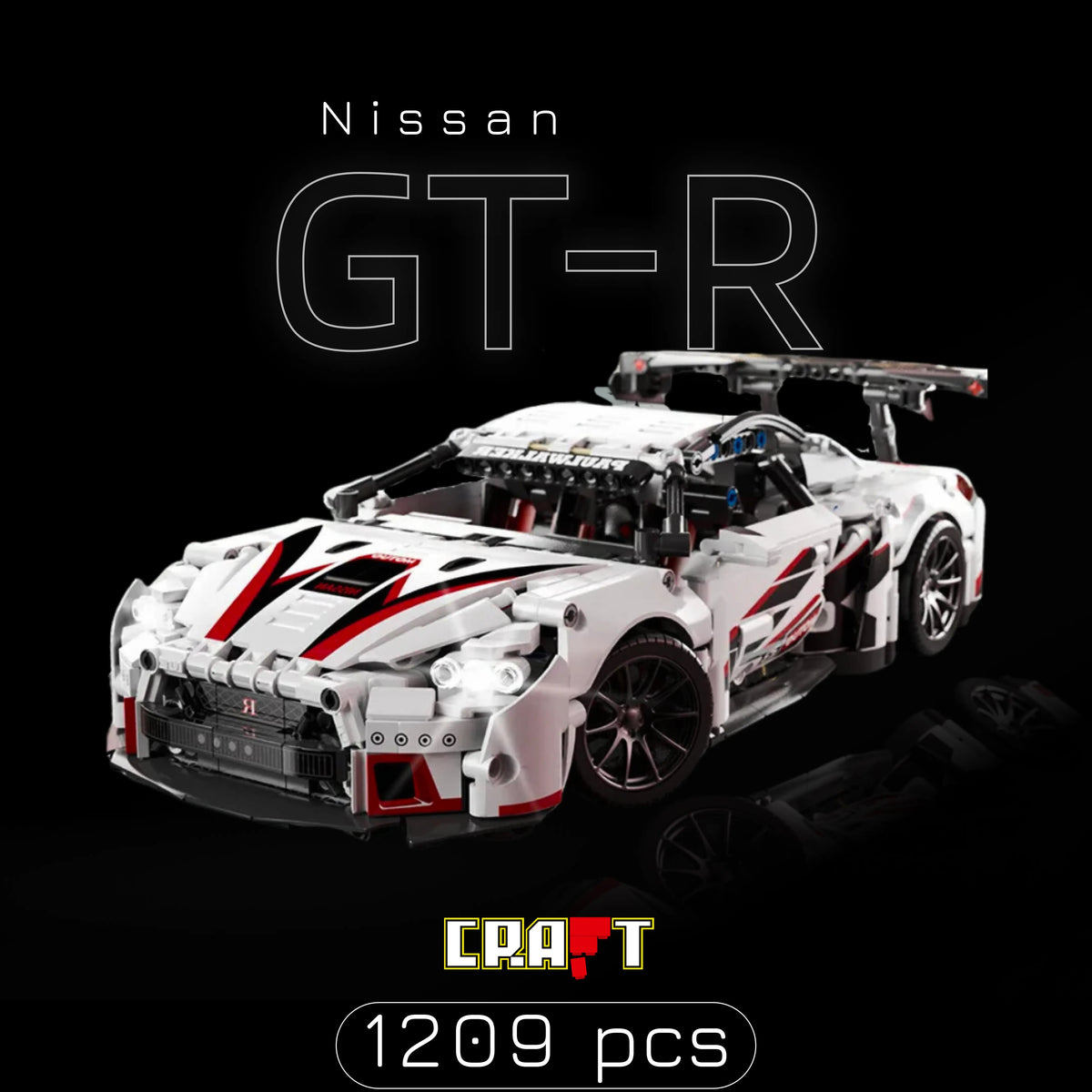 Nissan GT-R "Gran Turismo" (1209 pçs)