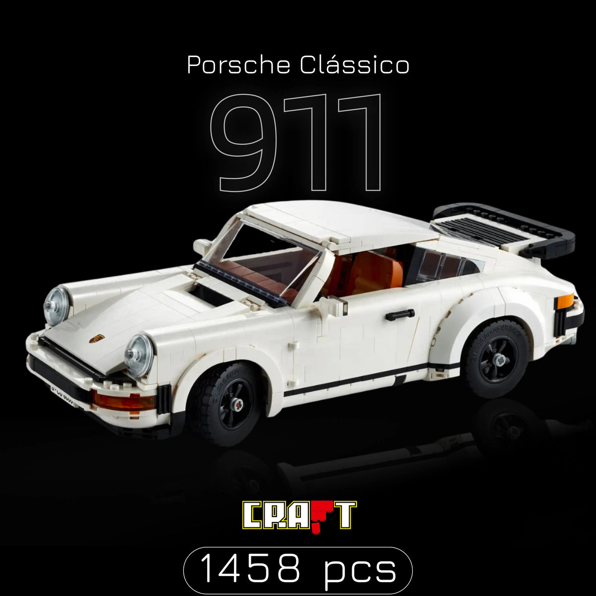 Porsche 911 Carrera (1458 peças)