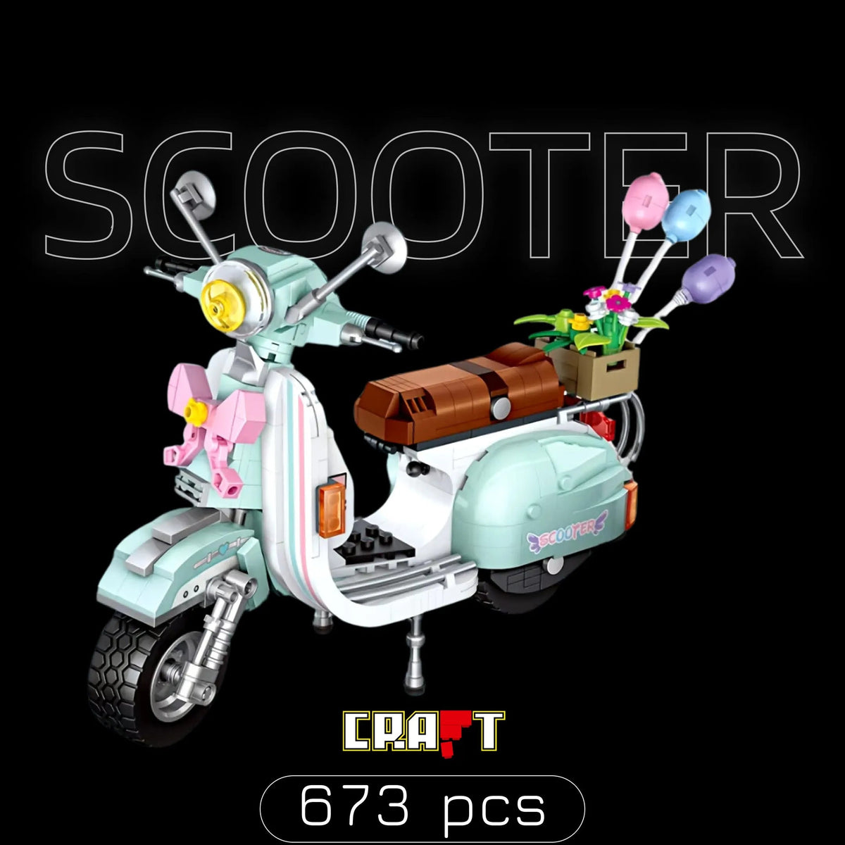 Scooter (673 micro-peças)