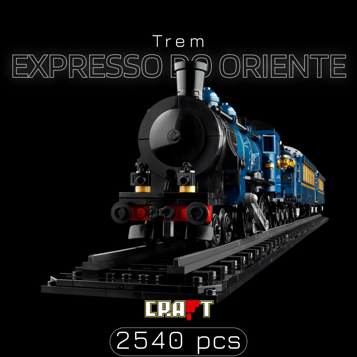 Trem Expresso do Oriente (2540 peças)